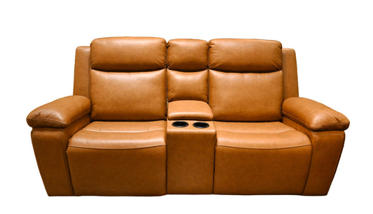 K-Motion Power Loveseat With Console