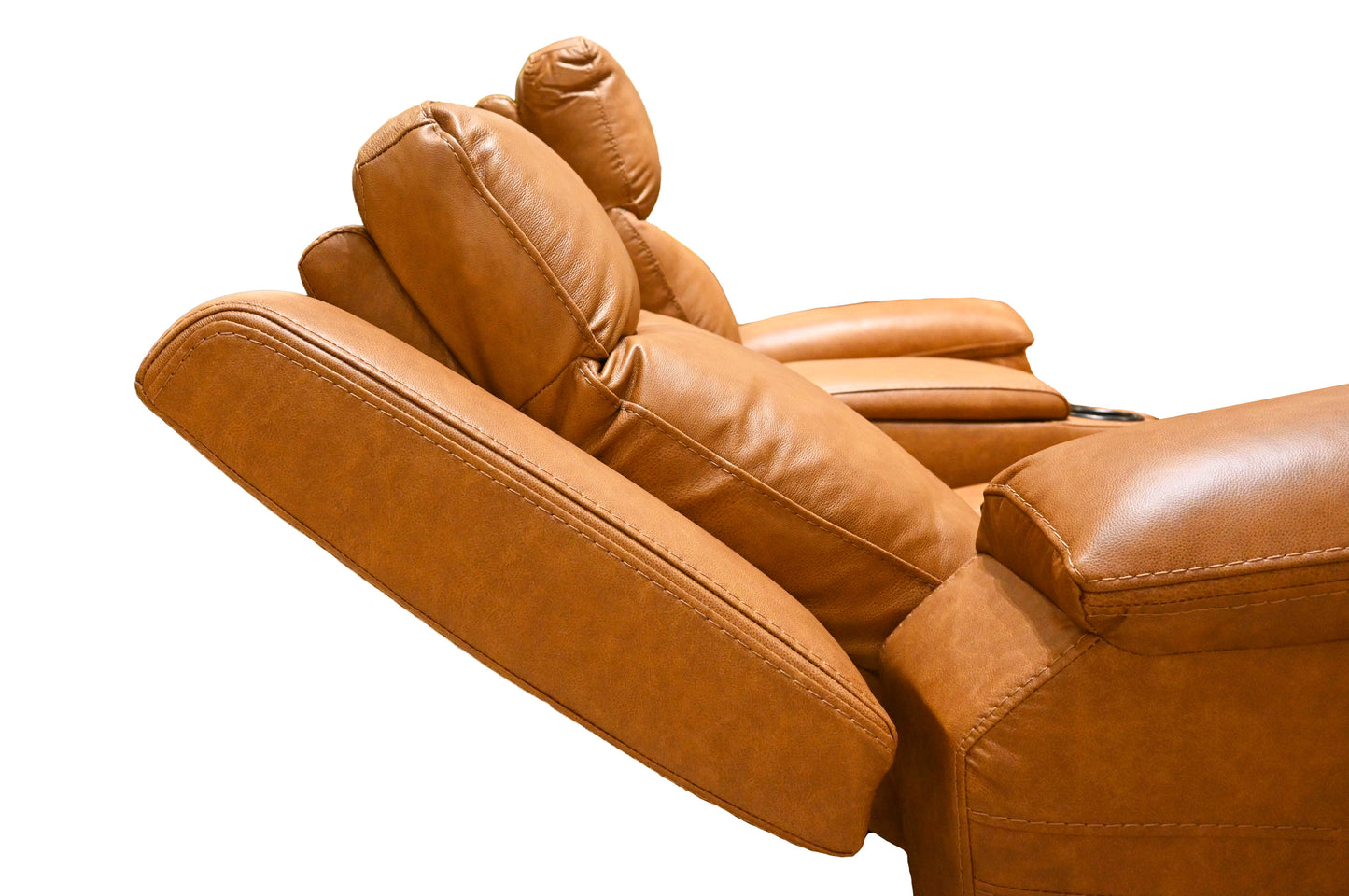 K-Motion Power Loveseat With Console