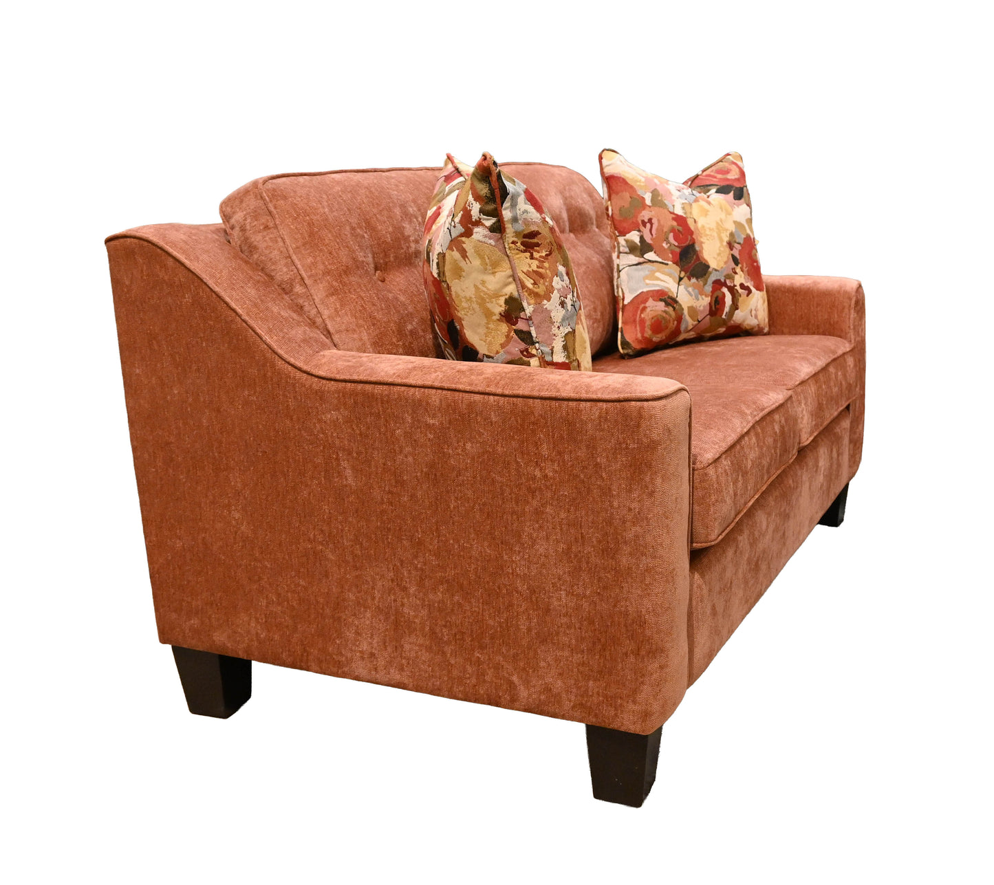 Superstyle Stationary Loveseat in Martin Rose