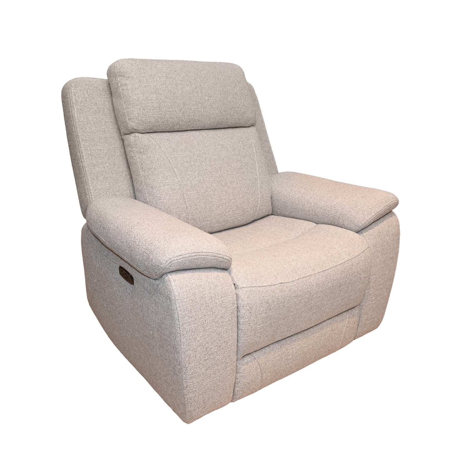 K-Motion Power Recliner with Adjustable Headrest