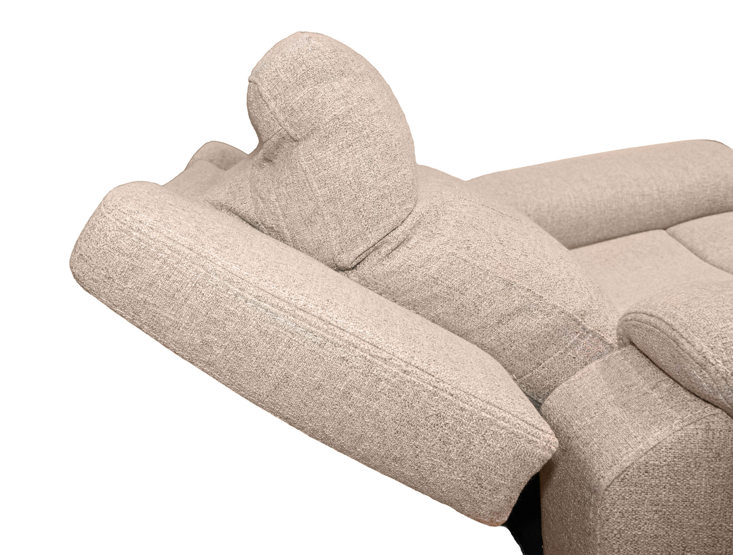 K-Motion Power Recliner with Adjustable Headrest