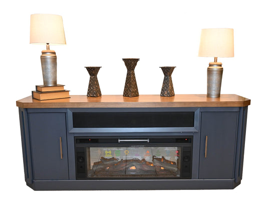 Ashley Landocken TV Stand with Firetable