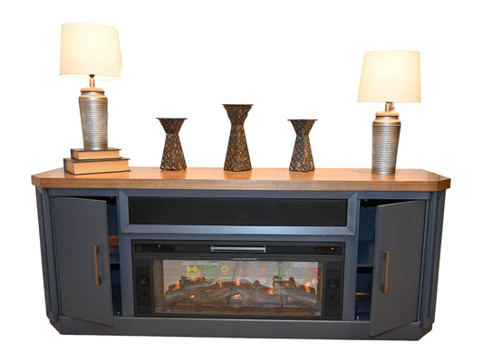 Ashley Landocken TV Stand with Firetable