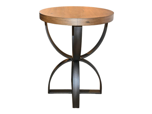 Magnussen Home Bowden Round Accent Table