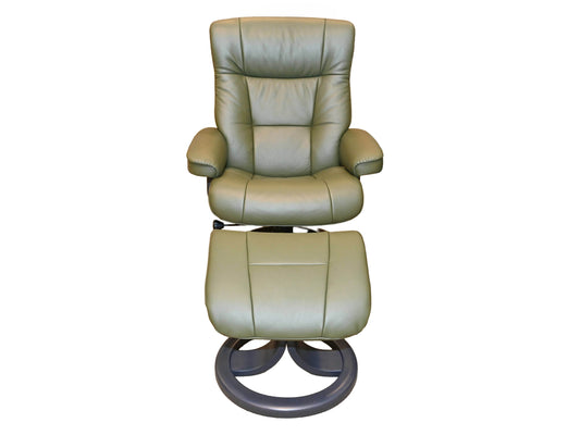 Fjords Manjana Large Swivel Chair & Ottoman
