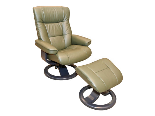 Fjords Manjana Large Swivel Chair & Ottoman
