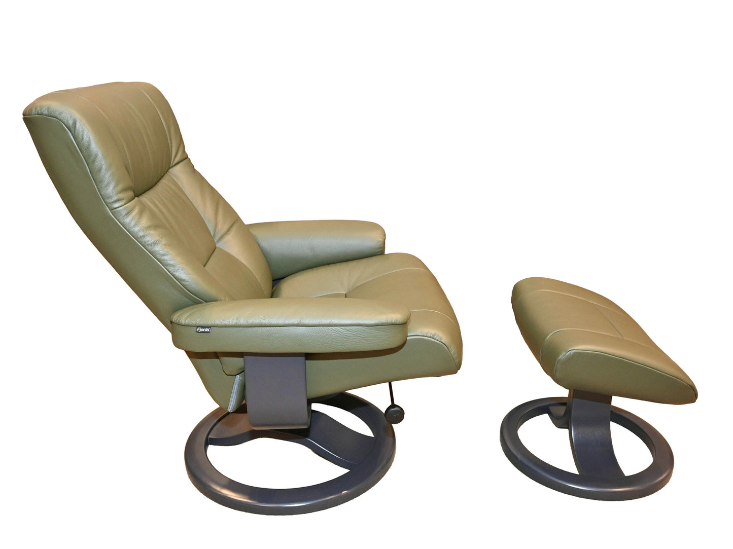 Fjords Manjana Large Swivel Chair & Ottoman