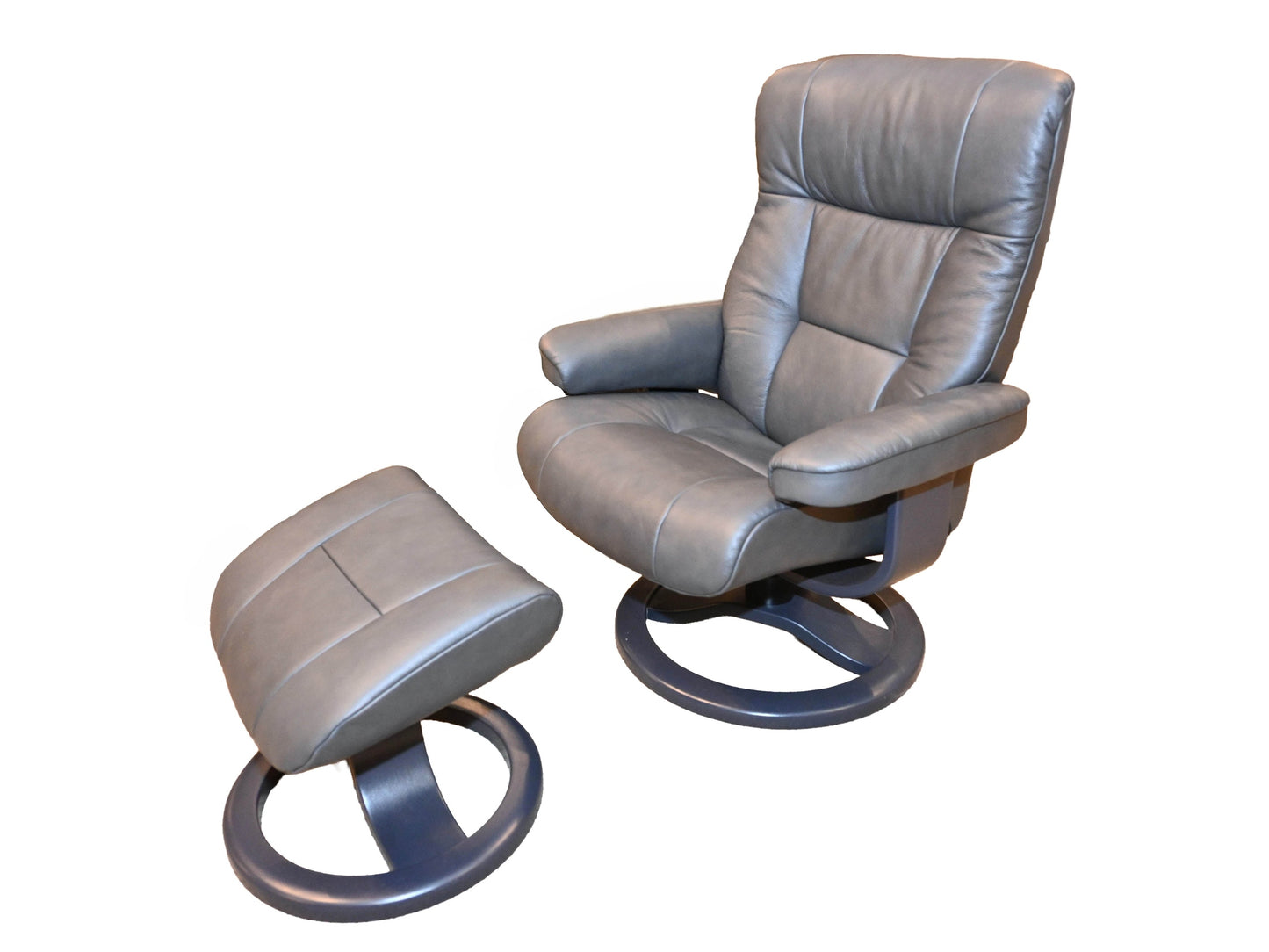 Fjords Manjana Large Swivel Chair & Ottoman