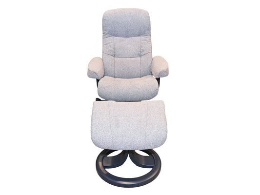 Fjords Muldal Small Swivel Chair & Ottoman