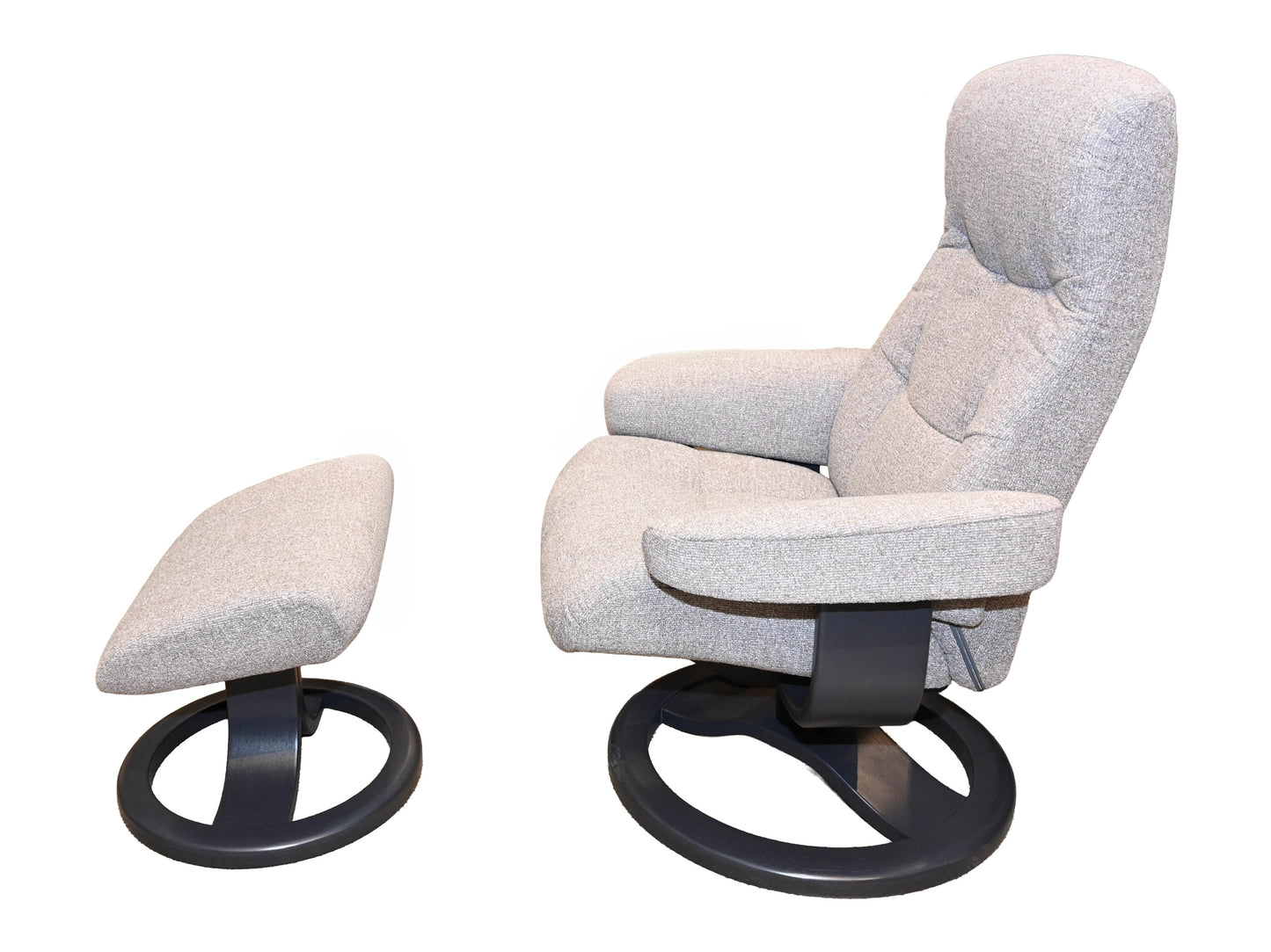 Fjords Muldal Small Swivel Chair & Ottoman