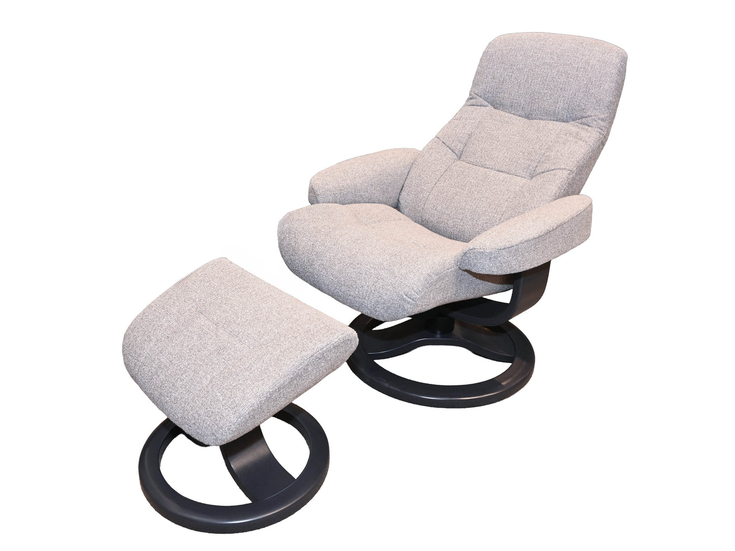 Fjords Muldal Small Swivel Chair & Ottoman