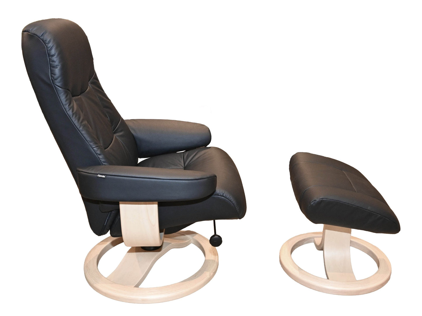 Fjords Muldal Small Swivel Chair & Ottoman