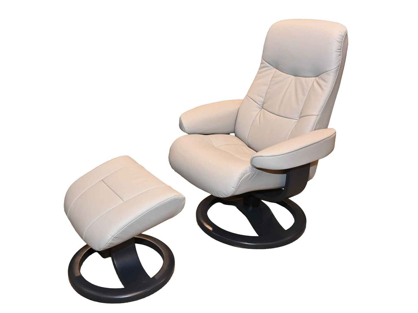 Fjords Muldal Small Swivel Chair & Ottoman