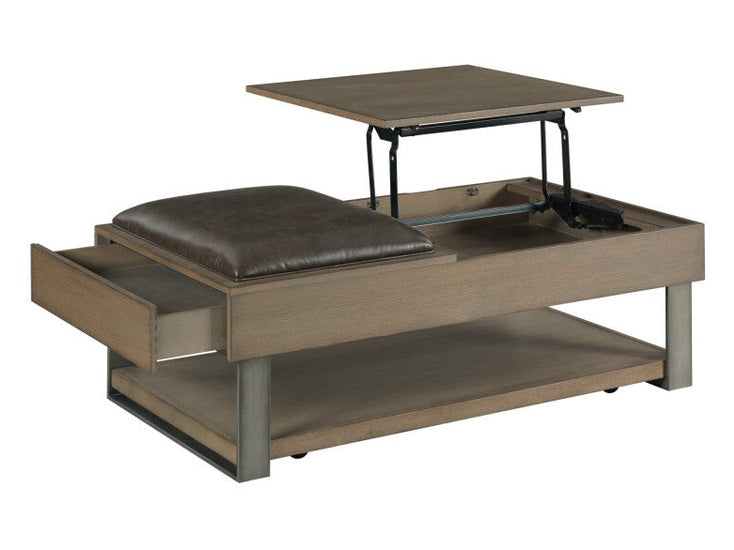Hammary Stella Lift Top Coffee Ottoman Table