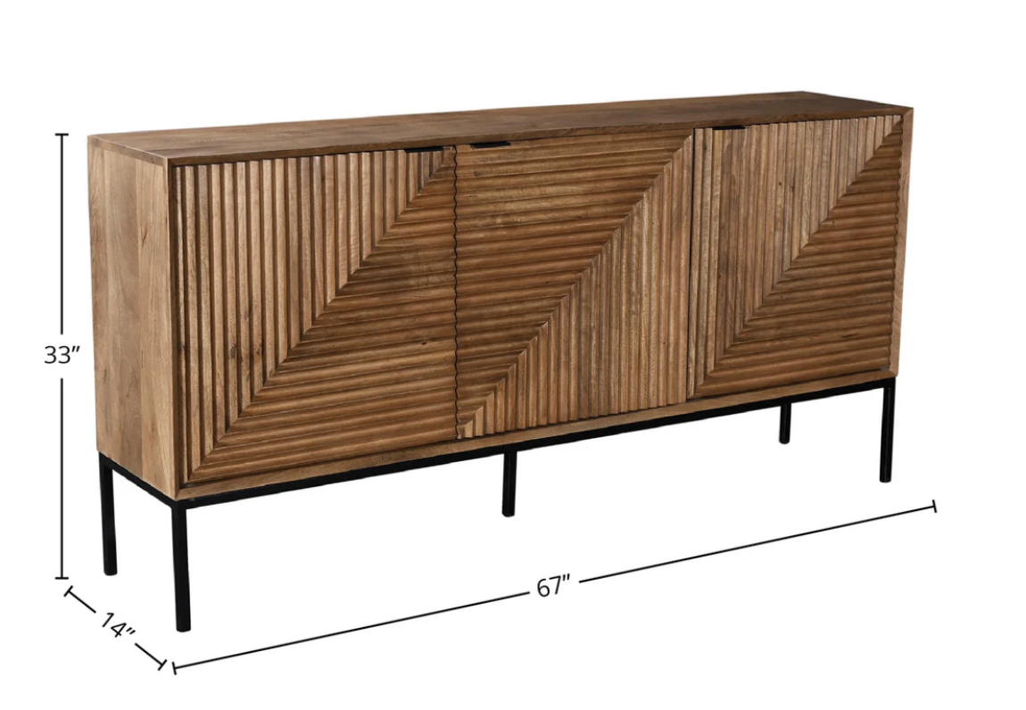 LH Home Kenzo Nikita Sideboard