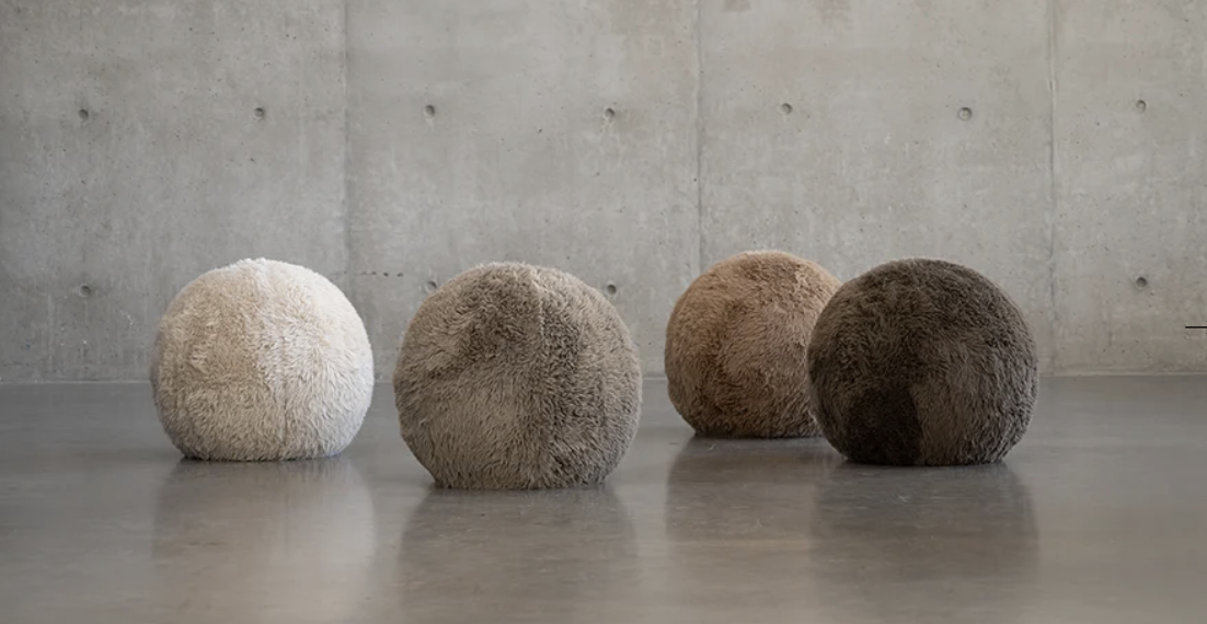 Mobital Bunny Fabric Mochi Ottomans
