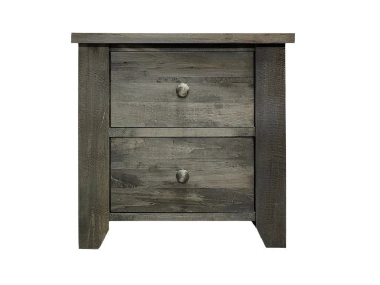 Rough Sawn 2Dr Night Table