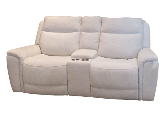 6032 Reclining Loveseat with console